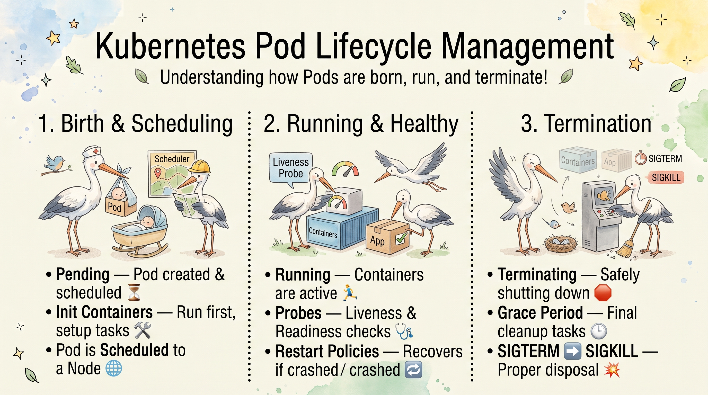 Kubernetes Pod Lifecycle Management